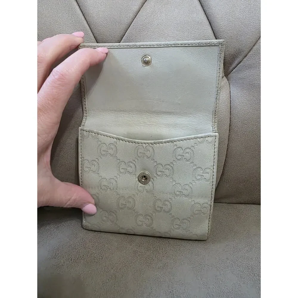 Gucci Guccissima Leather Princy Compact Wallet EUC - Picture 11 of 12